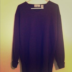 Oversized Purple Sweater